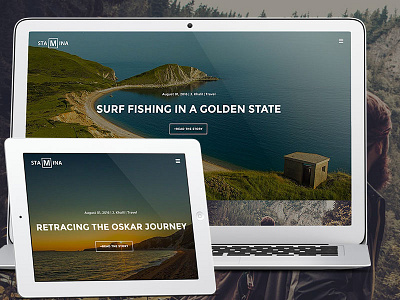 Stamina - Blog Template for Traveler & Storyteller