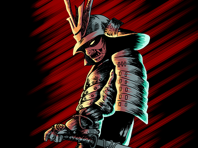 Samurai illustration