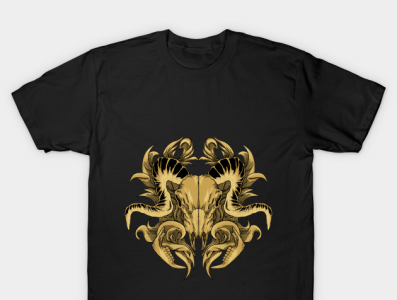 Goat skull t-shirt