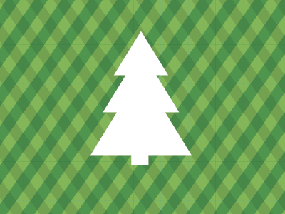 tree christmas evergreen holiday pattern plaid tree vector winter