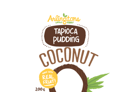 Packaging Concepts coconut hand drawn illustration organice texture