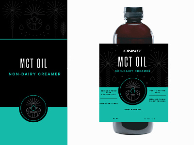 Onnit packaging explore bottle coconut drop packaging