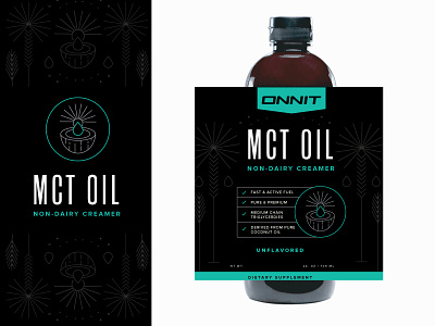 Onnit packaging explore bottle coconut drop packaging
