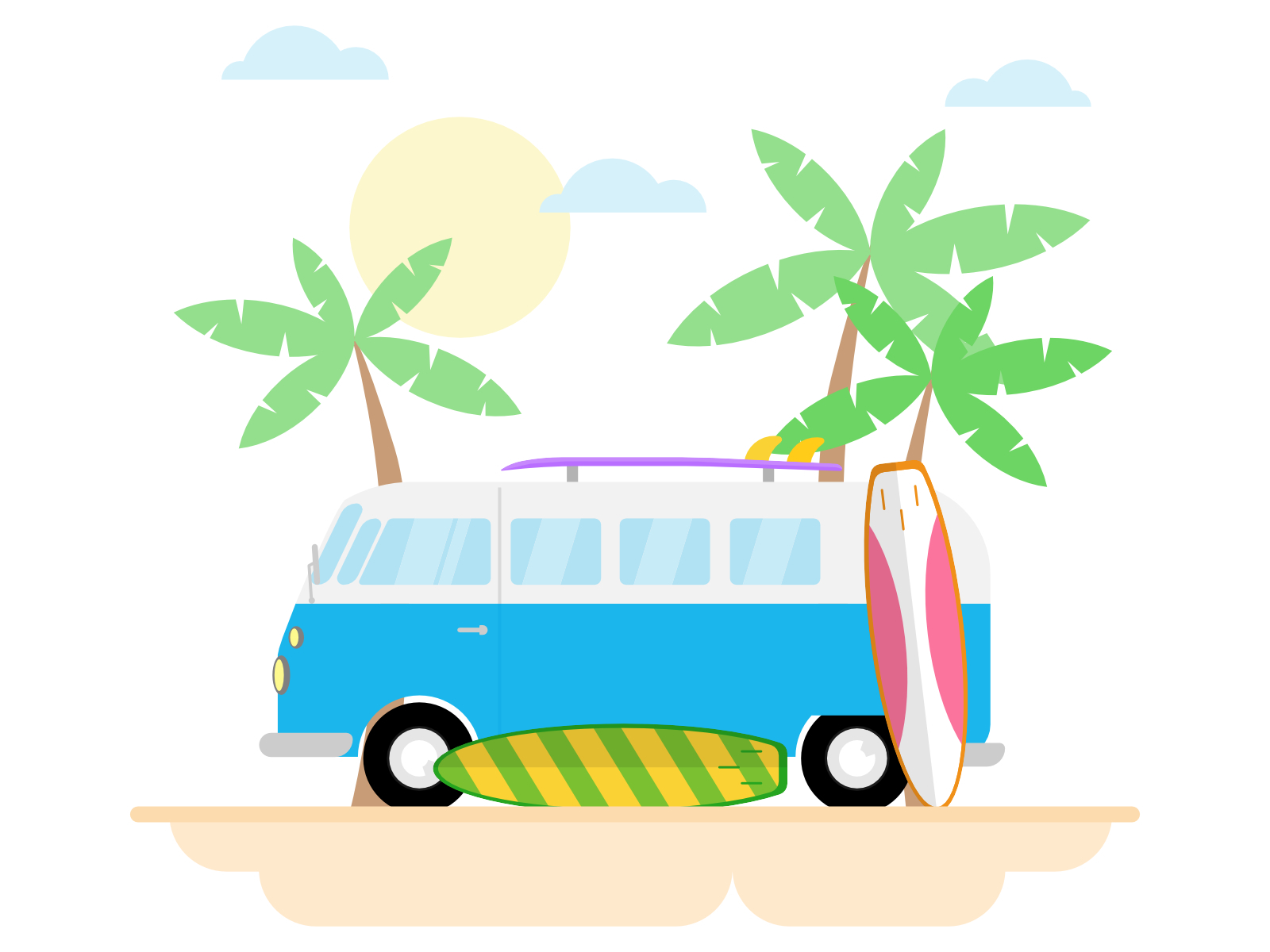 Vintage Van by Marco Tulio on Dribbble