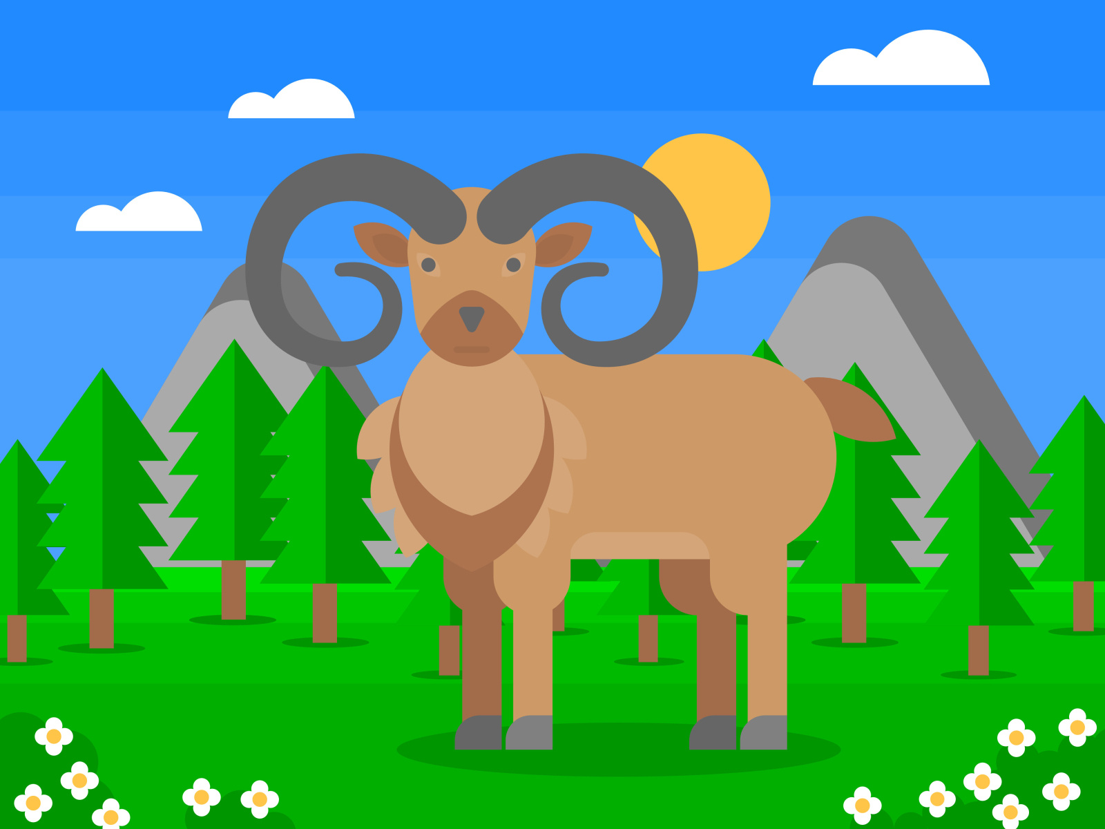 Urial by Marco Tulio on Dribbble