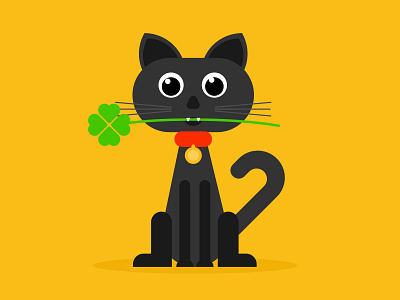 I bring luck! character design digital art flat design graphic design illustration 2d vector art vector graphics