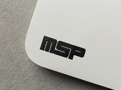 MSP logo branding graphic design logo