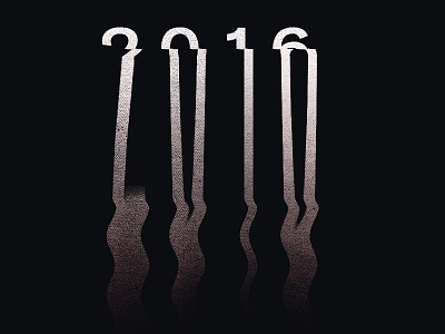 2016 2016 texture typography wavy