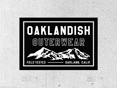 Oak Outerwear apparel clothing label mountains oakland outerwear woven