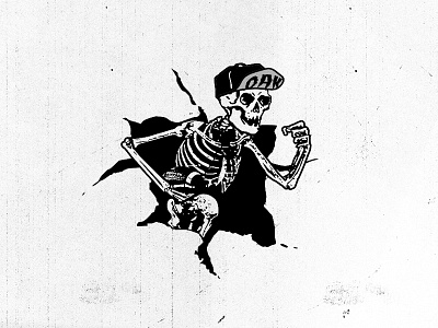 Raid Or Die army death football oakland skeleton skull stay