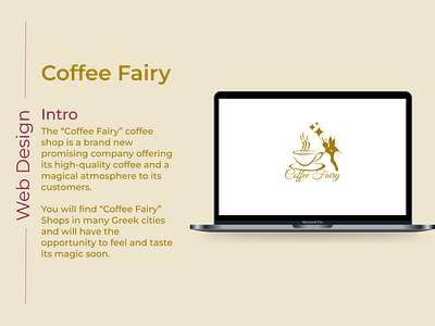 Coffee Fairy design logo ui ux website