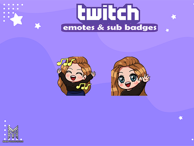 cute girl twitch emotes