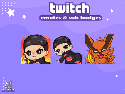 naruto akatsuki comission chibi emotes