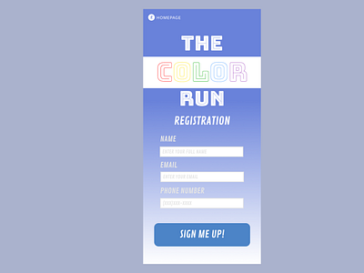 Sign Up Mobile Page app design illustration minimal ui