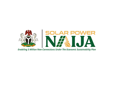 Solar Power Naija branding illustration logodesign