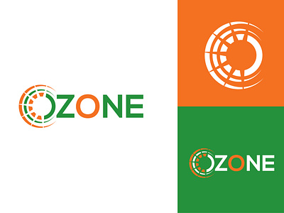Ozone design flat illustration logo logodesign minimal