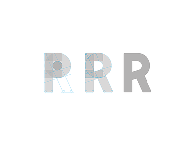 Rrr r real project typo typography