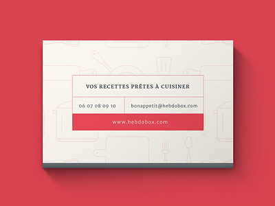 HebdoBox Business Card 