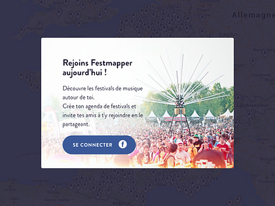Festmapper login 🎉 festival festmapper login map modal popin real project