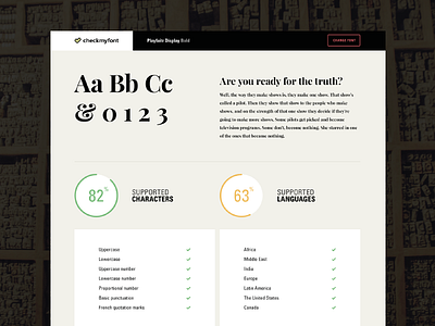 Checkmyfont Website