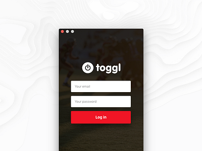 Redesign Toggl 💻 Start desktop mac redesign sketch timer toggl track tracking