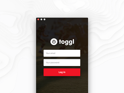 Redesign Toggl  💻   Start