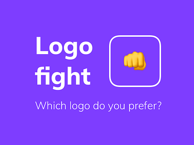 Logo Fight — Yeeld ab brand branding fight logo test testing yeeld