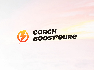 Coachboost'Eure Logo ✍️⚡️ brand branding logo real project