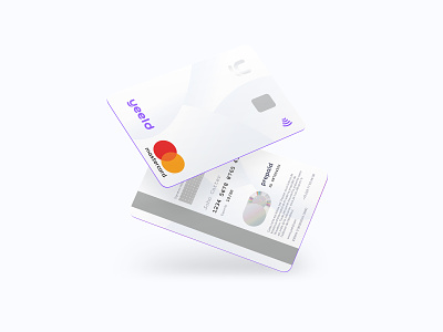 A New Yeeld Card 💳💜 card design