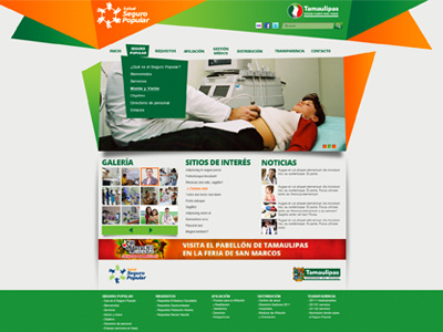 SEGURO POPULAR designer diseño gráfico diseño web graphic design méxico tamaulipas web web design zombie