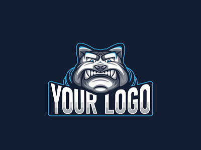 logo design mascot dog