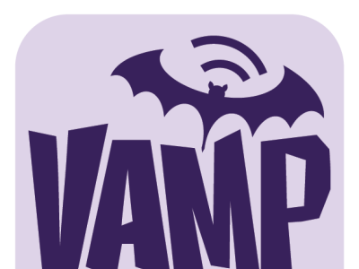 Streaming Music audio bat branding design flat icon illustration logo typography vector