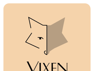 Fox branding design flat fox icon illustration logo typography vector