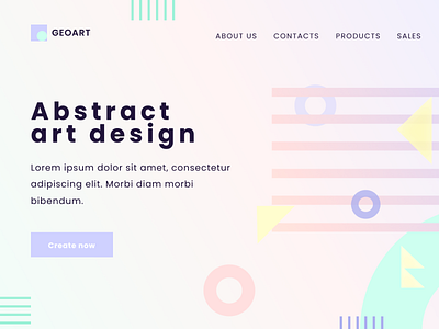 Abstract art design abstact abstatct logo abstract art forms geometric art geometrical landing page design landingpage shape