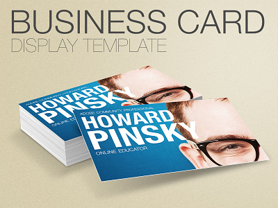 Business Card Display Template business card cards template