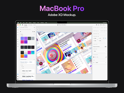 MacBook Pro M1 Pro/Max Mockup