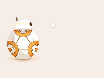 BB-8 Animation using Adobe XD adobe xd bb 8 components