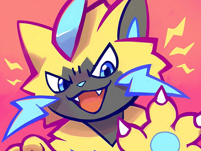 Zeraora by Cosmoverse on Dribbble