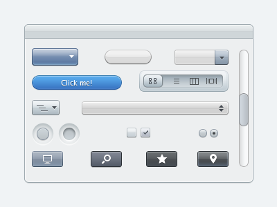 Apple styled UI elements