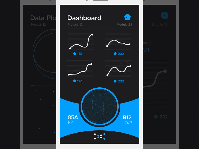 Fictional Dashboard dashboard fictional interface prototype ui