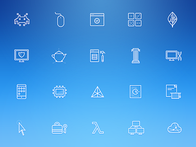 Icons for Computer Science Modules