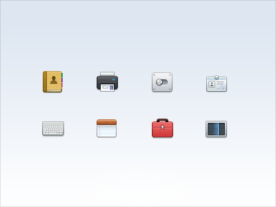32px Icons 32 32px book card general icon icons printer toolbox