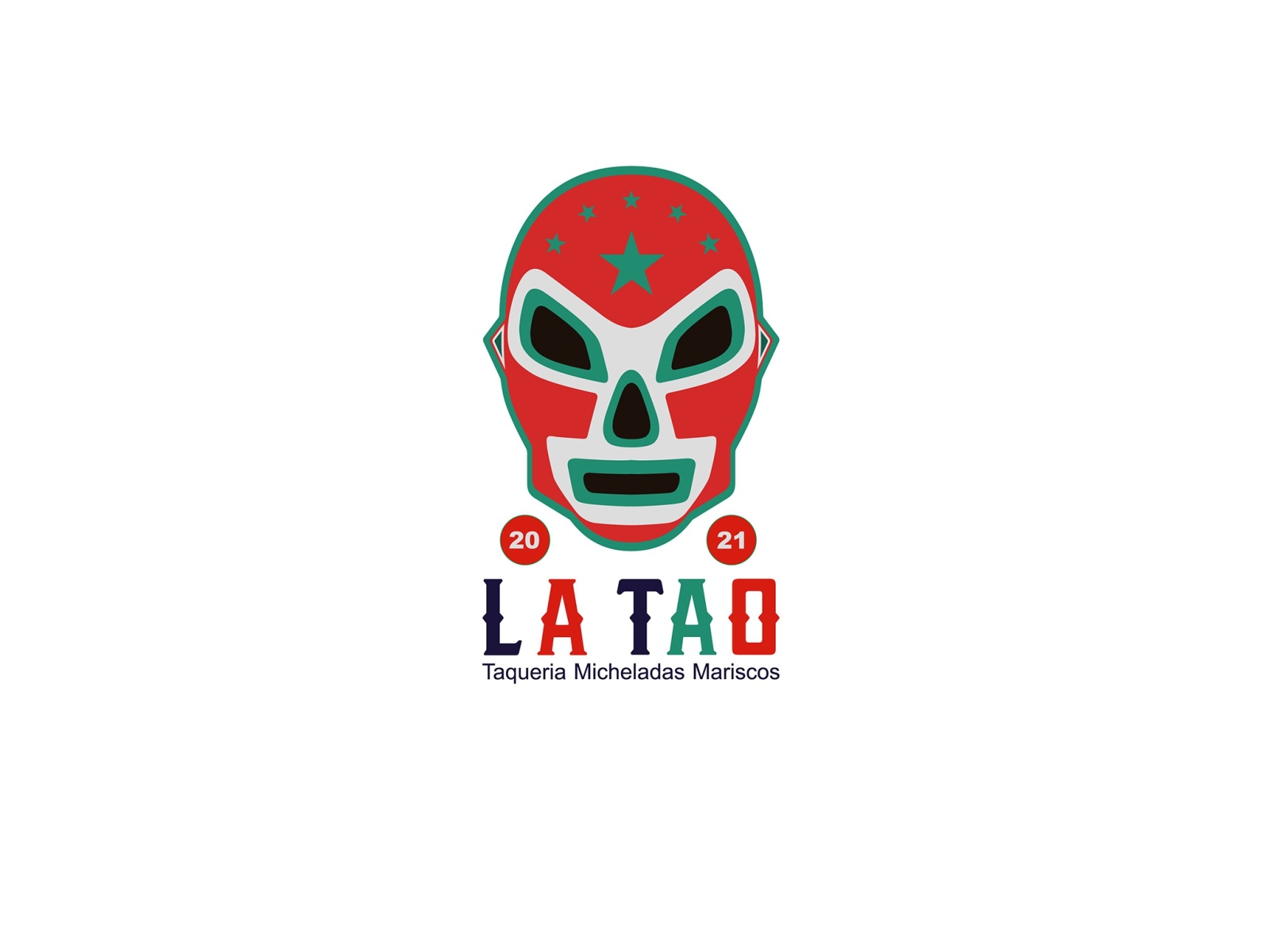 LA TAQ graphic design logo vector