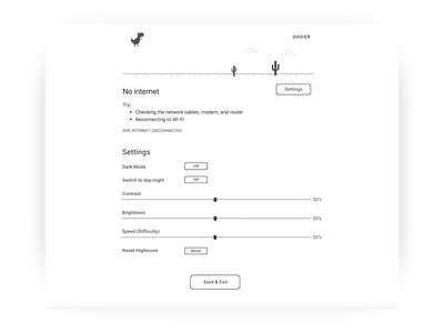 Day 7 - Settings 100daychallenge 100days day7 design ui ux web website