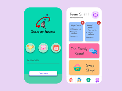 Login Screen for Marketplace App app design ui ux