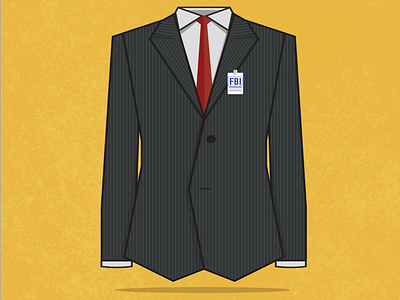 Suit Jacket illustration lines simple suit