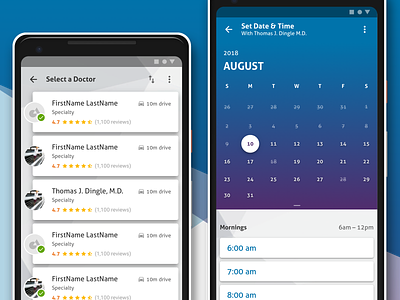 Scheduling Flow android flow gradient minimal mobile pixel 2xl schedule scheduling