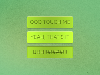 Touch Me buttons passiveactivehover touch me ui