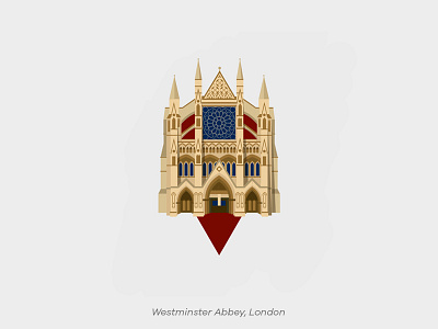 Pin Series: London london monument pin united kingdom vector westminster abbey