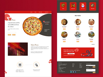 UI Design Web Pizza